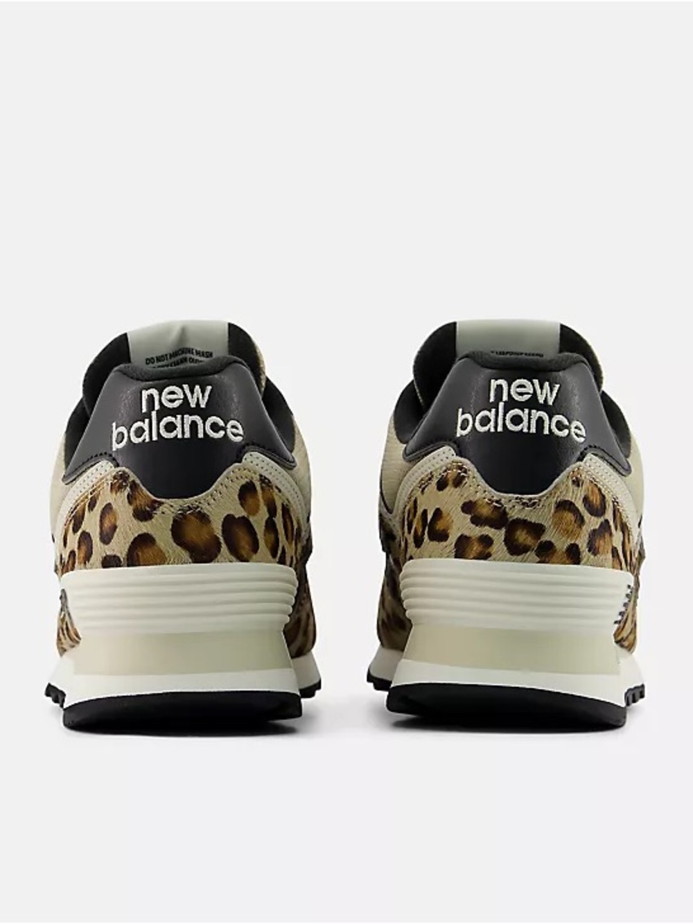 🐆 NEW BALANCE 574 CHEETAH PRINT TAN 🐆 - Picture 4 of 4